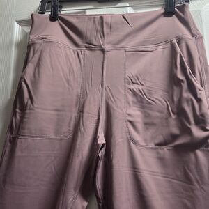 Women's Mauve High-Waisted Pants
